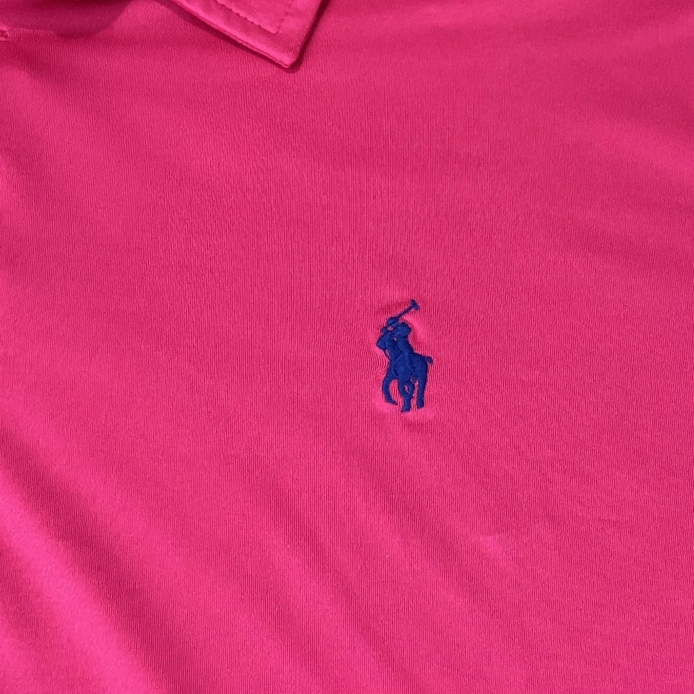 Polo Ralph Lauren Men's Cotton  Polo‎ Shirt Hot Pink • 2XL